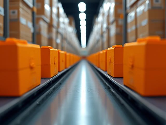 E-commerce delivery sorting facility